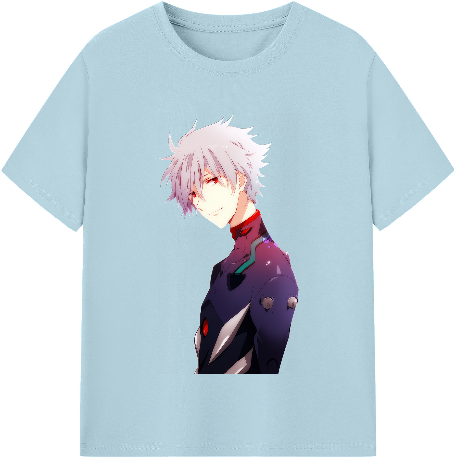 （画像用） EVA 新世紀エヴァンゲリオン 綿100％半袖Tシャツ（フロントプリント）